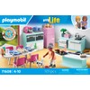 PLAYMOBIL MyLife 71608 Kitchen with Dining Area, Fully Equipped Kitchen