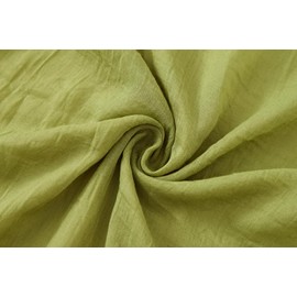 Bellonesc Women Scarf Fashion Lightweight 100% Cotton Scarf Shawls and Wraps, Grass Green, One Size