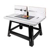 Router Table with Stand and Adjustable Fence,Benchtop Router Table for