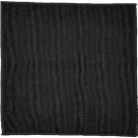 Vinyl Provisions Microfiber Vinyl Record Cleaning (16" x 16") Black Towels - 8 Pack