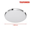 Telefunken - LED ceiling light, incl. motion sensor, ceiling light