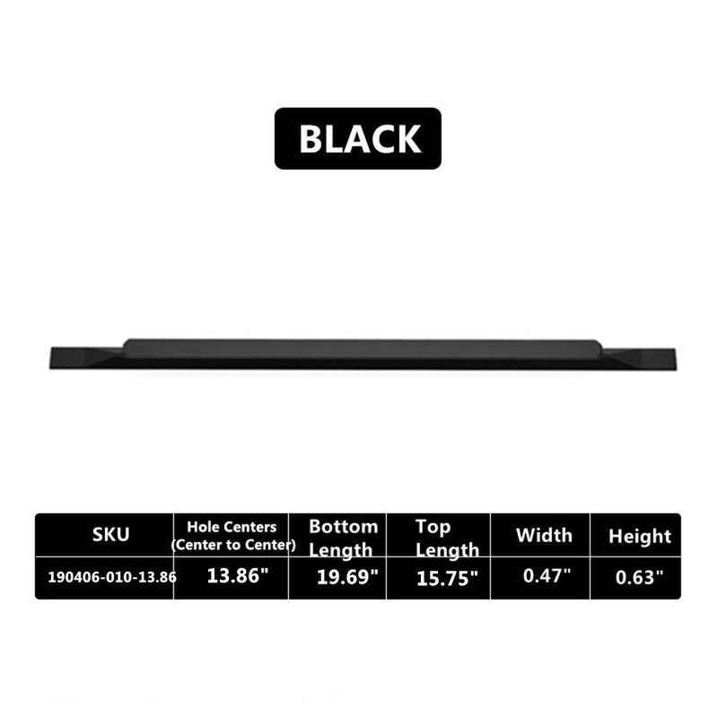 Shozafia Kitchen Cabinet Pulls - Black Cabinet Handles - 5