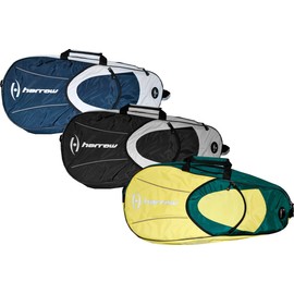 Harrow 6 Racquet Bag/Backpack (Black/Silver)