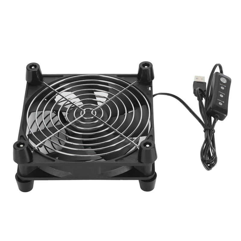 140mm USB Fan for Computer Cases, 3 Speed 2800RPM Silent