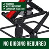 Garsum Mole Traps That Kill, EasySet Eliminator Black Scissor Traps,