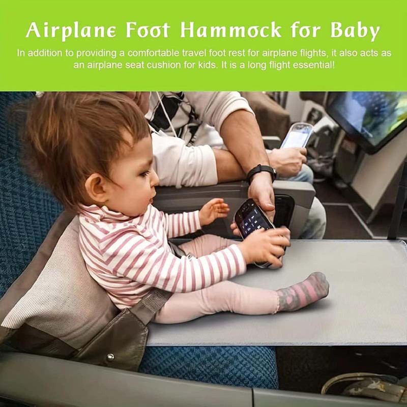 Kids Airplane Foot Pedal Portable Folding Universal Fit Adjustable Children