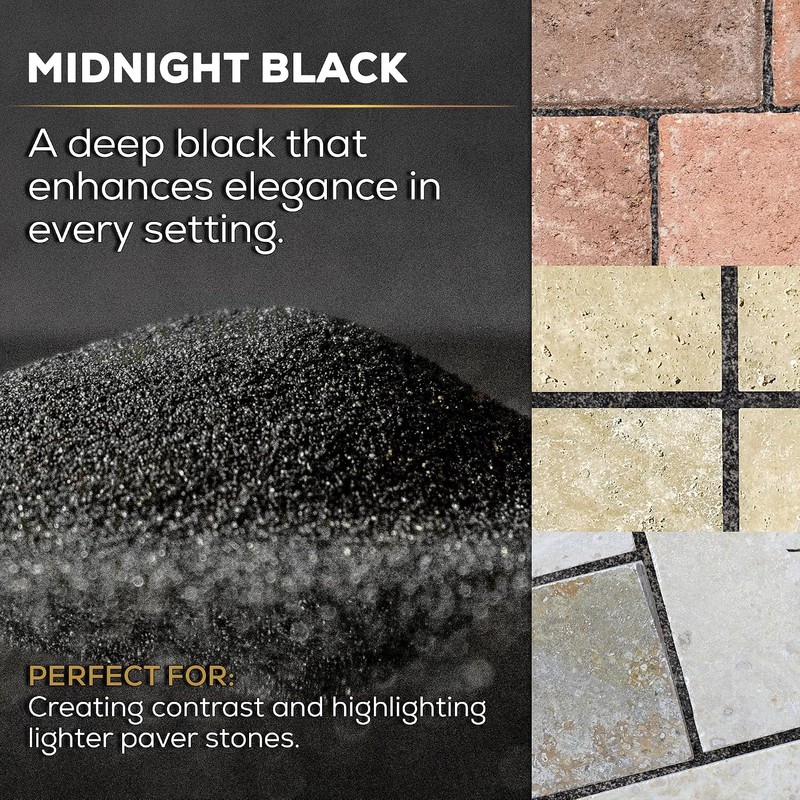 40 Pound Midnight Black DOMINATOR Polymeric Sand with Revolutionary Ceramic