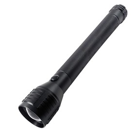 FADOMALL Heavy-Duty 4-Cell D Flashlight LED 3 Modes Zoomable Flashlights for Hurricane Supplies, Hiking, Walking