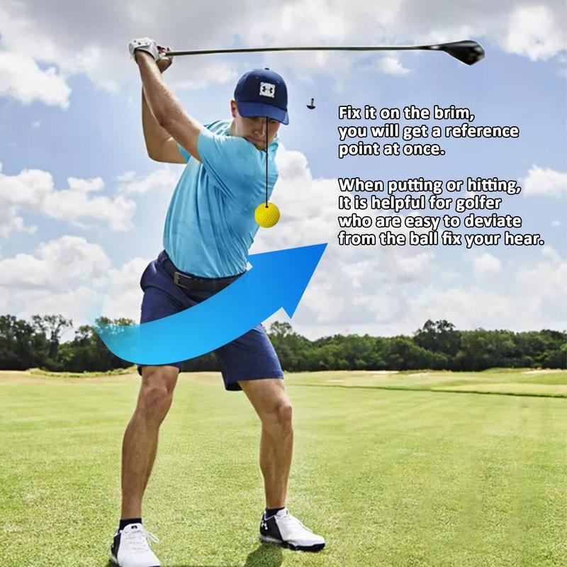 Arttodo Golf Head Positioning Training, Golf Training Aids, Head Stability