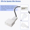 Jayubien 72-8104 Speaker Harness Adapter Compatible with Toyota Camry RAV4