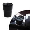 Car Trash Can with Lid, Mini Portable Leakproof Auto Garbage