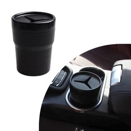 Car Trash Can with Lid, Mini Portable Leakproof Auto Garbage Can, Must Haves Car Trash Bin and Interior Organizer, Vehicle Interior Accessories for Car, Home, Office