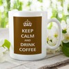Victorian Printing Co - Keep Calm - and Drink Coffee,