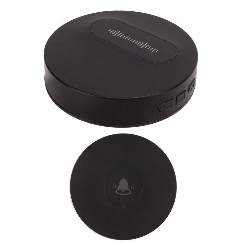 Self Generating Wireless Doorbell IP44 Waterproof 58 Ringtones 2 Transmitters