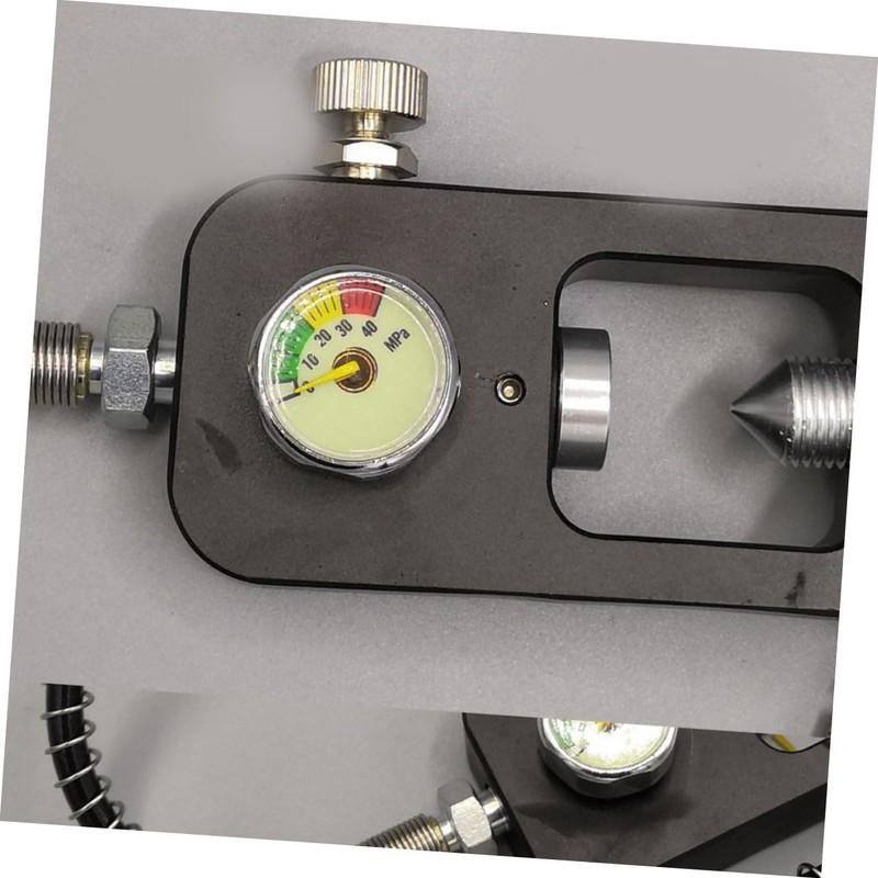 TEHAUX Oxygen Air Bottle Inflation Valve Adapter Large to Small