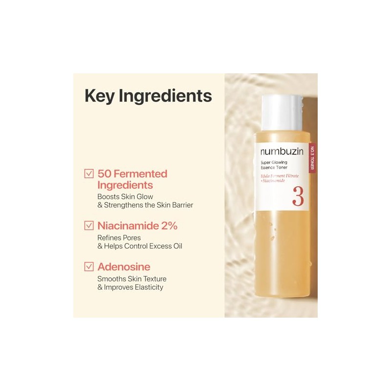 No.3 Super Glowing Essence Toner