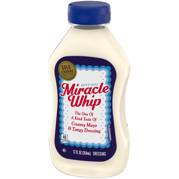 Miracle Whip Mayo-like Dressing,12 Fl Oz Bottles (Pack of 12)