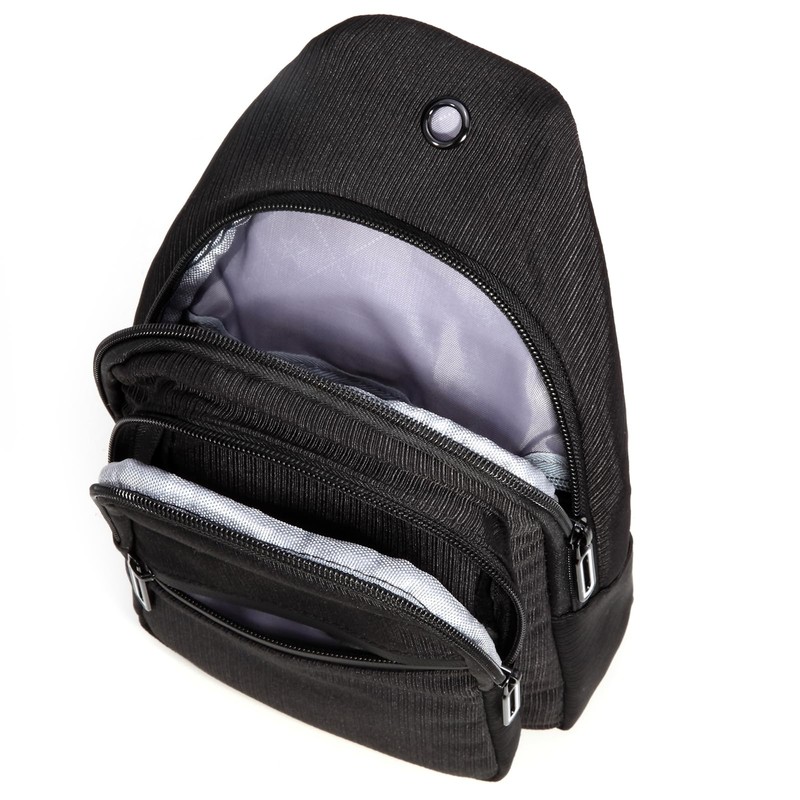EVANCARY Small Sling Bag for Women Men, Sling Backpack Chest