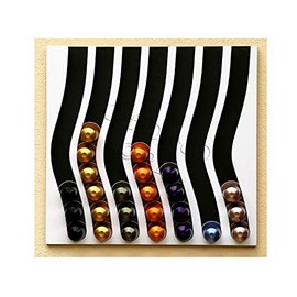 Nespresso Capsule Holder, Coffee Capsule Stand (black and white)