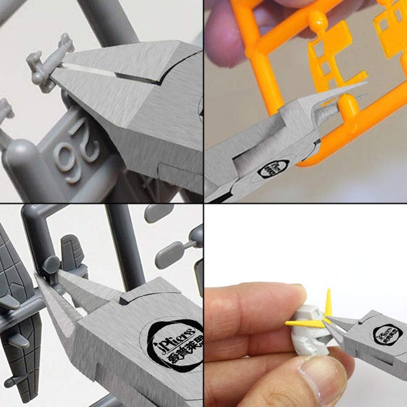 COJJ Carbon Steel Precision Sharp Cutter Pliers Puzzles Model Assembly