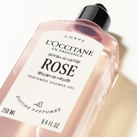 Rose Perfumed Shower Gel by LOccitane for Women - 8.4 oz Shower Gel
