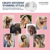 Pony Popper Clip – High Ponytail Holder for Full, Voluminous