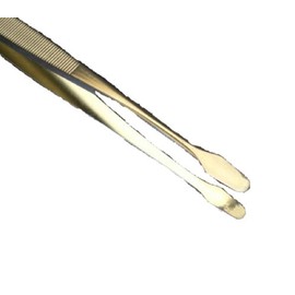 Showgard 909 Stamp Tongs, Spade Tip