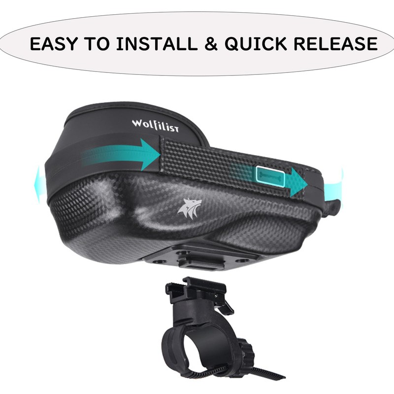 WOLFILIST bolsa para teléfono de bicicleta