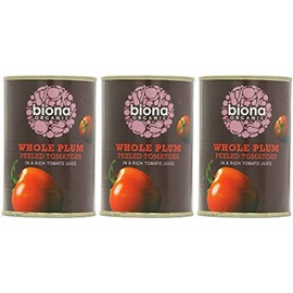 (3 PACK) - Biona - Organic Peeled Tomatoes | 400g | 3 PACK BUNDLE