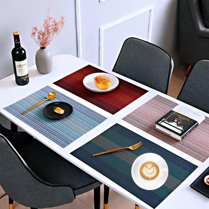 WANGCHAO Placemats Set of 8 Placemats Dining Room Table Mats