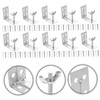 ORFOFE Blind Installation Code Accessories 10pcs Blind Brackets l Bracket