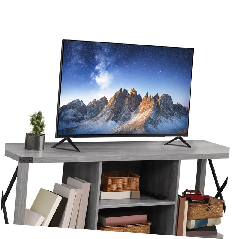 TEHAUX 1 Pair Durable Tv Stand for Bedroom Reinforced Base