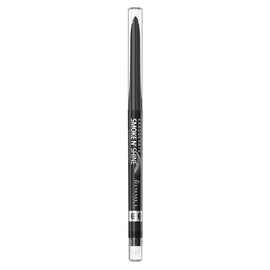 Rimmel London Exaggerate Smoke n' Shine Eye Definer Eyeliner, Long-Wearing, Gel Formula, Flake-Free, 001, Little Black Smokey, 0.01oz