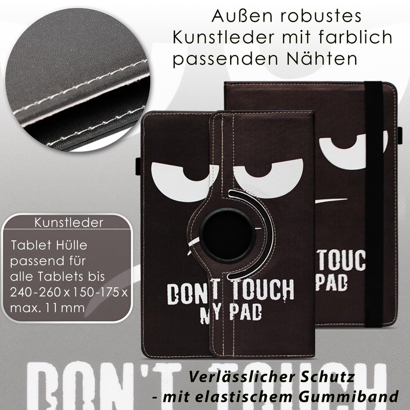 na-commerce Robust Universal Protective Case for 10-10.1 Inch Tablet, Made