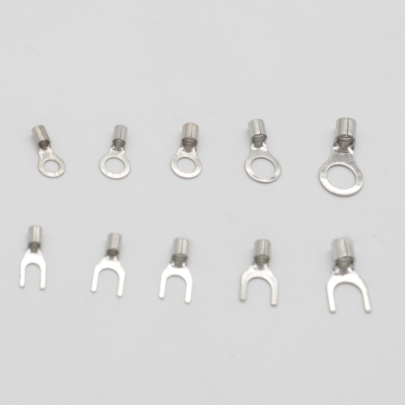 Audiofan Terminal Set, Connector, Round Terminal, U-Shaped Terminal, 10 Size,