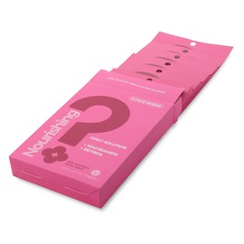 FreeGo Nourishing Daily Solution Niacinamide Retinol Facial Mask Sheet (6-Pack) | K-Beauty Skincare to Bouncy Firm Skin