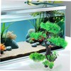 COLLBATH Freshwater Aquarium Plants Fish Tank Artificial Plants Set Realistic