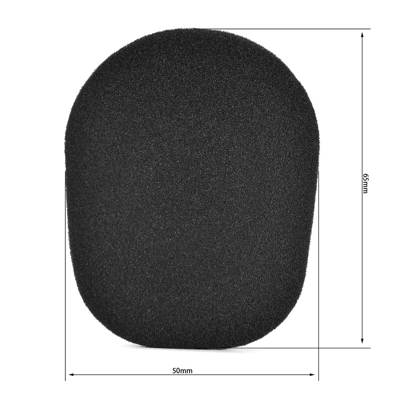 B350XT 4Pcs Ear Pads and 4Pcs Microphone Foam - defean