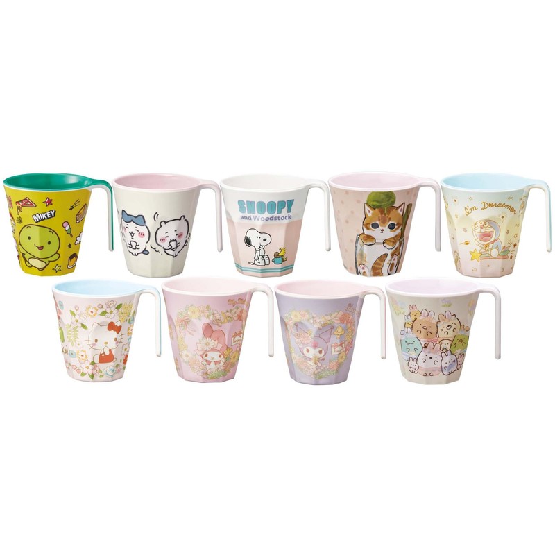 Skater MTH3-A Melamine Tumbler with Handle, 10.1 fl oz (300