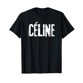 Céline Hi My Name Is First Name Tag T-Shirt