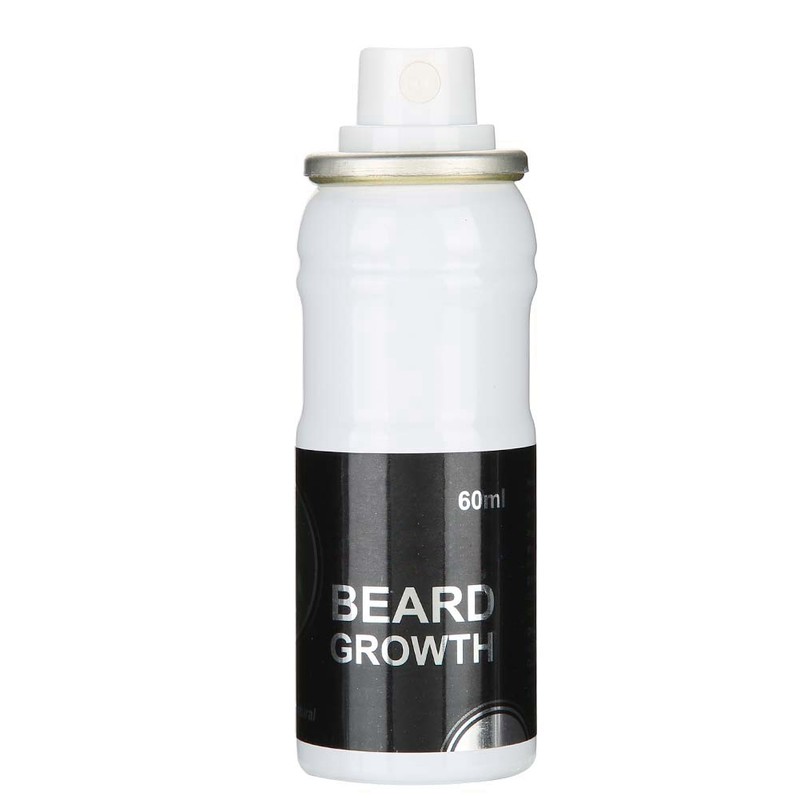 60ml Men Beard Growth Spray Natural Accelerate Beard Growth Oil