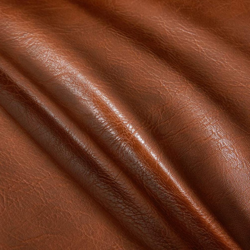 Fancy Homi Faux Leather Boho Decorative Throw Pillow Covers, Thick