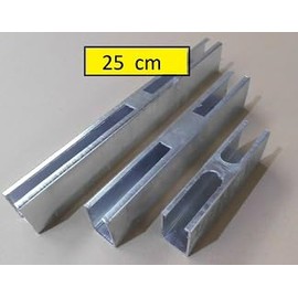 Post Adaptor Post Connector for 60 mm x 40 mm Adapter for Post Extension, 25 cm Long