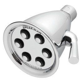 Icon Anystream 3-Spray Polished Chrome Low Flow Shower Head 2.0-GPM (7.6 LPM)