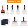 8 PCS Drywall Knife Set, Drywall Hand Tool Kit, Putty