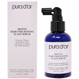 MOUNTAIN TOP by PURA D'OR Hair Thickening Scalp Serum, 4 oz