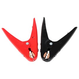 Ineedup Jumper Cable Clamps 2PCS Heavy Duty Insulated Parrot Clips Jumper Clamp with 600 Amp Rating Parrot Clamp Set