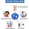 Mini Exercise Ball 9 Inch Yoga Ball for Yoga Pilates