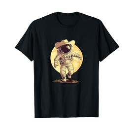 Astronaut Cowboy Costume for Rodeo and Space Lovers T-Shirt