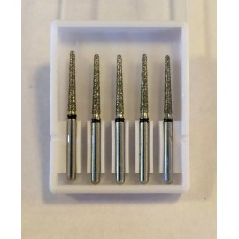 Crosstech Diamond Dental Bur Round End Taper Extra Coarse CC4XC  850-014 5pk